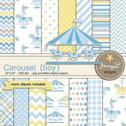 Cliparts Png Y Papeles Digitales Carrousel Celetse L2