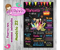 Pack Invitaciones Pizarras Power Point
