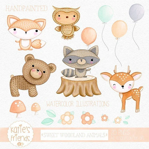 Cliparts Png Animales Del Bosque Cl2