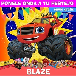 Kit Imprimible Blaze And The Monster Machine Candy Editable