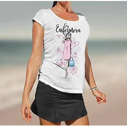 Plantillas Sublimación Remeras - Profesiones Mujer