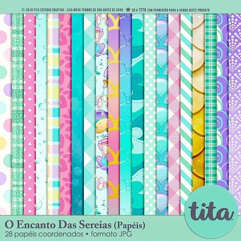 Imagenes Cliparts Png Y Papeles Digitales Sirenas Mar T50
