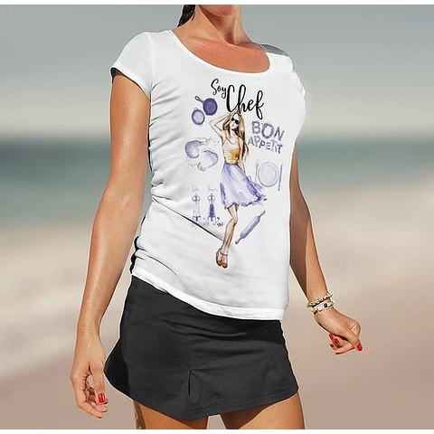 Plantillas Sublimación Remeras - Profesiones Mujer