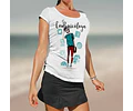 Plantillas Sublimación Remeras - Profesiones Mujer