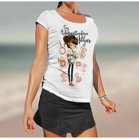 Plantillas Sublimación Remeras - Profesiones Mujer