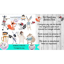 Cliparts Imagenes Png Animals Pirate Animales Piratas