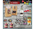Kit Imprimible Candy Bar Mickey Aventura Sobre Ruedas Full