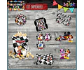 Kit Imprimible Candy Bar Mickey Aventura Sobre Ruedas Full