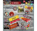 Kit Imprimible Candy Bar Mickey Aventura Sobre Ruedas Full