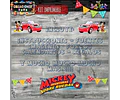 Kit Imprimible Candy Bar Mickey Aventura Sobre Ruedas Full