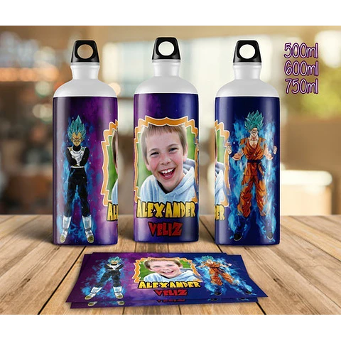 Plantillas Sublimación Botellas Termos - Diseños Infantiles