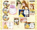 Kit Imprimible La Bella Y La Bestia Editable