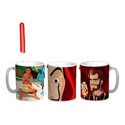 Plantillas Aquí Toma Locos Sublimacion Tazas Vol 2º