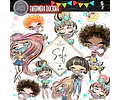 Pack Imágenes Clipart Enfermera Doctora