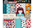 Pack Imágenes Clipart Enfermera Doctora