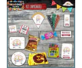 Kit Imprimible Candy Bar Unicornio Dorado El Mas Completo