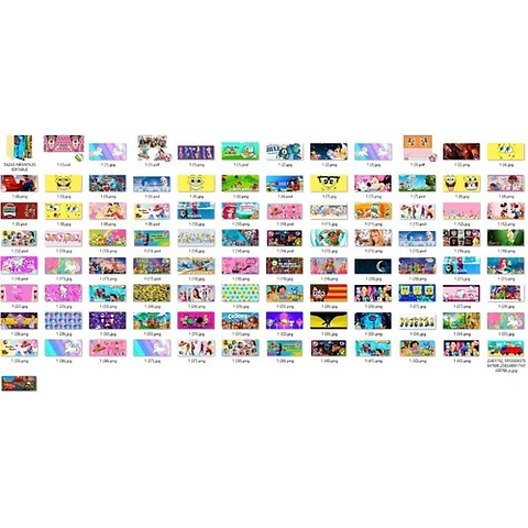 Mega Pack +100 Plantillas Sublimación Tazas Infantiles