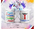 Plantillas Sublimación Tazas Día Padre Tal Palo Tal Astilla