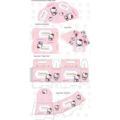 Kit Imprimible Hello Kitty Editable