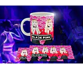 27 Plantillas Sublimación Tazas - Black Pink / K-pop