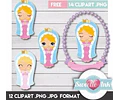 Kit Imprimible Virgencitas 1- 26 Png - jpg 