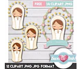 Kit Imprimible Virgencitas 1- 26 Png - jpg 