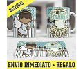 Kit Diseños Plantillas Tazas Bautismo Sublimación M1 