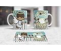 Kit Diseños Plantillas Tazas Bautismo Sublimación M1 