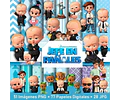 Kit Un Jefe En Pañales Clipart + Papel Digital + Jpg