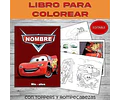 Dibujos Para Pintar Editable Imprimible De Cars