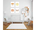 Kit X 4 Láminas Infantiles Imprimibles De Animales