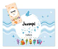 Kit Imprimible Bichikids Azul Celeste Candy Bar Tukit