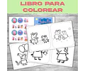 Editable Para Pintar Imprimible De Peppa Pig Familia