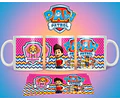 Kit Diseños Plantillas Tazas Paw Patrol Sublimación M2