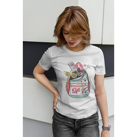 Plantillas Diseños Remeras Mujer P/ Sublimación Mockups M20