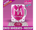 Diseños Plantillas Para Tazas Día De La Madre Sublimación M7