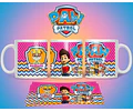 Kit Diseños Plantillas Tazas Paw Patrol Sublimación M2