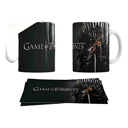 Kit Diseños Plantillas Tazas Game Of Thrones Sublimación M2