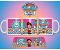 Kit Diseños Plantillas Tazas Paw Patrol Sublimación M2