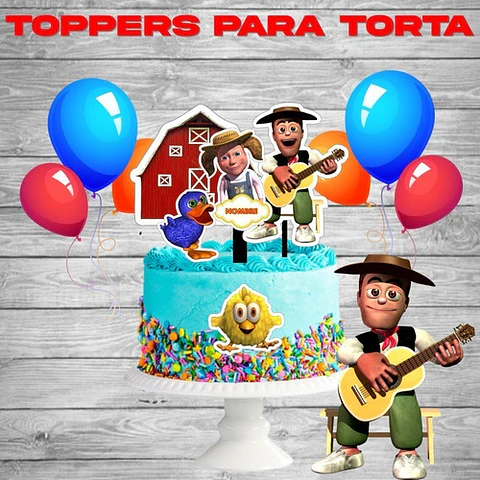 Kit De La Granja De Zenón Cumpleaños Imprimible Editable