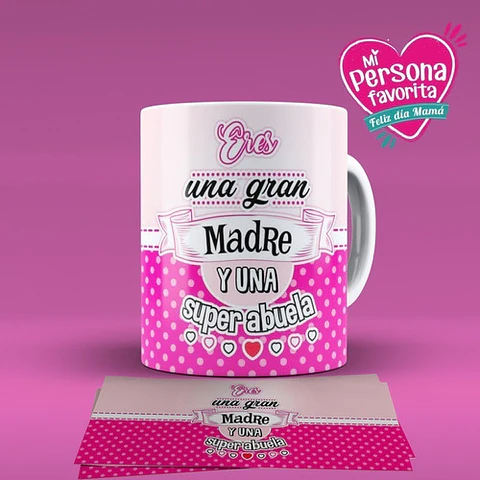 Diseños Plantillas Para Tazas Día De La Madre Sublimación M7