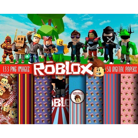 Kit Digital Clipart Png Y Papeles Roblox
