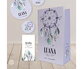 Kit Imprimible Boho Dreams Atrapa Sueños Candy Bar Tukit