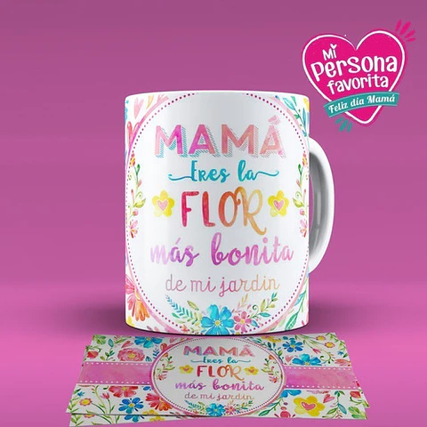 Diseños Plantillas Para Tazas Día De La Madre Sublimación M7