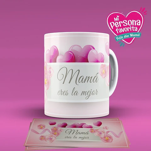 Diseños Plantillas Para Tazas Día De La Madre Sublimación M7