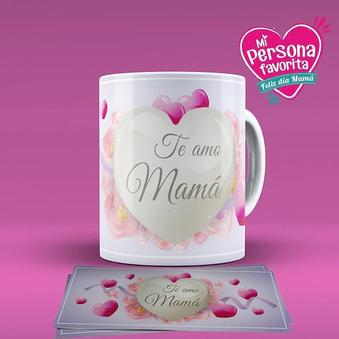 Diseños Plantillas Para Tazas Día De La Madre Sublimación M7