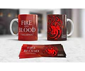 Kit Diseños Plantillas Tazas Game Of Thrones Sublimación M2