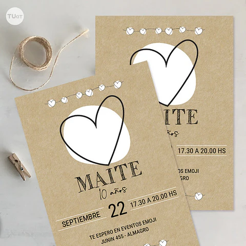 Kit Imprimible Textura Papel Kraft Candy Bar Tukit