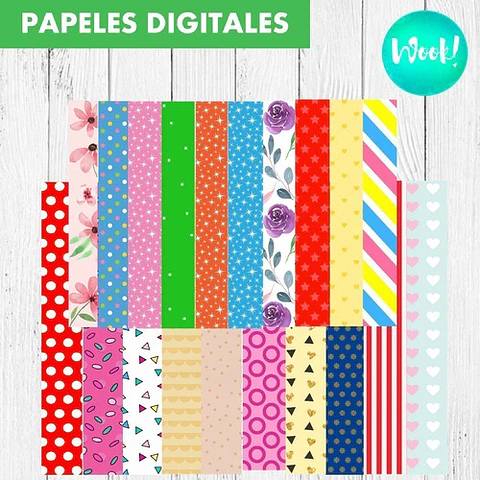 Kit Imprimible Molde Letras 3d Tamaño A4 Editables + Papeles