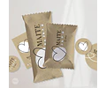 Kit Imprimible Textura Papel Kraft Candy Bar Tukit
